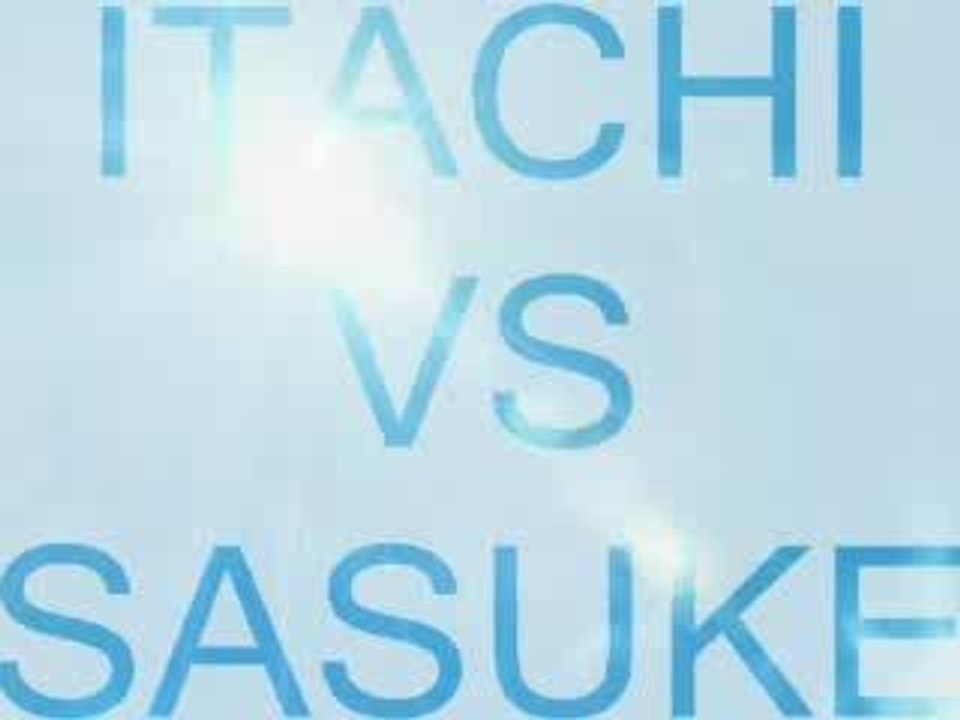 Itachi vs sasuke