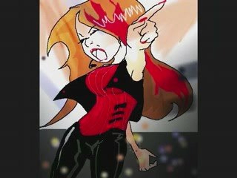 dessins sur ordi -Dido -i'm not angel-