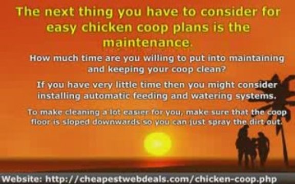 Beginners Plans For Easy Chicken Coop