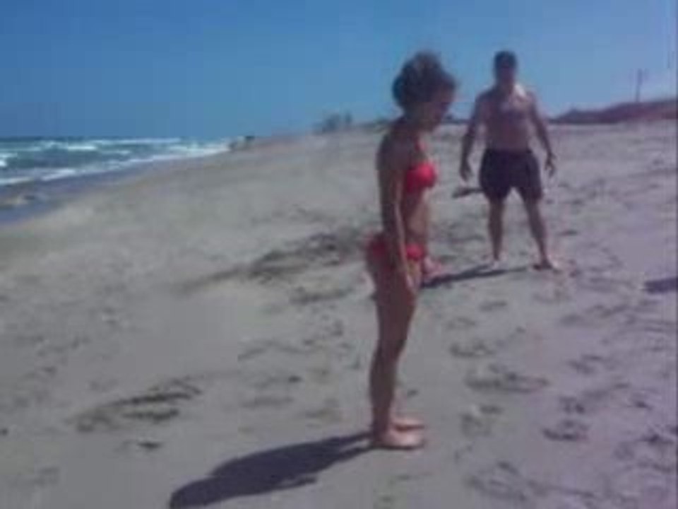 sexy fille à la plage