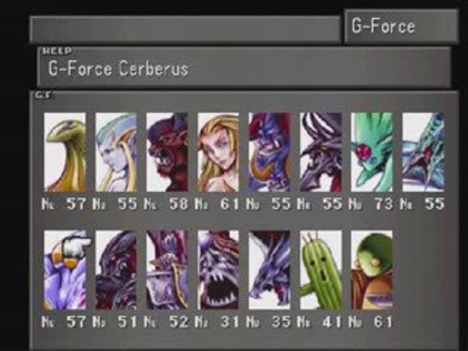 FF VIII 67) Deep Sea