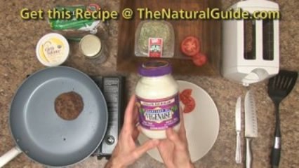 Amy’s Texas Veggie Burger with Sprouts Recipe