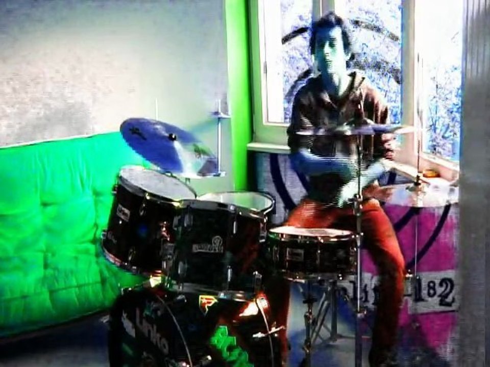 Get low (Travis Barker remix) - drum cover