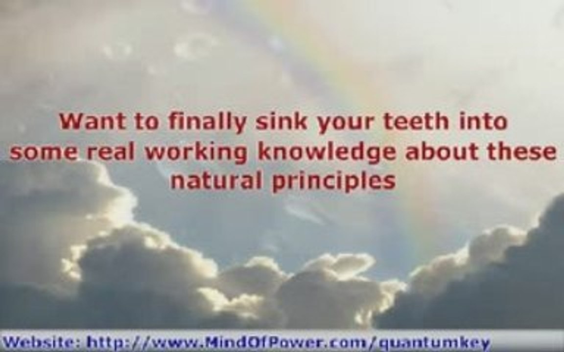 The Physics of Abundance and Law of Attraction