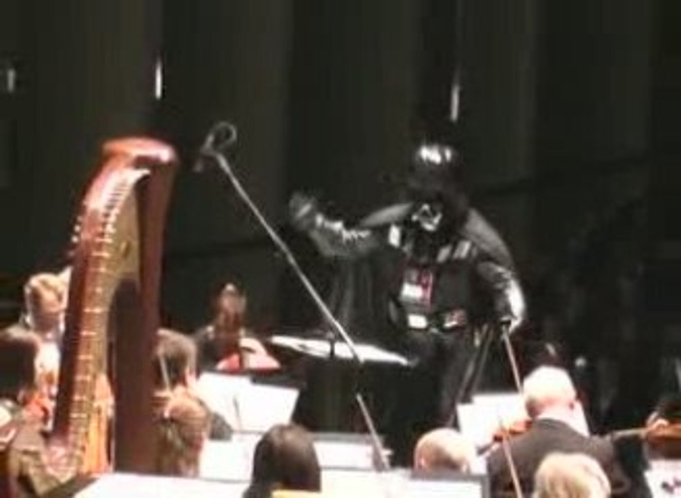 dark vador chef d'orchestre