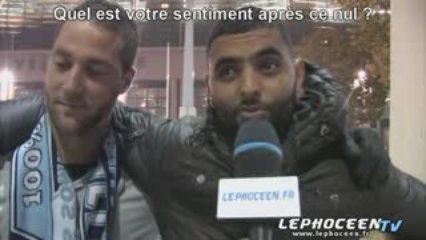 OM-Toulouse (1-1) : Les supporters "vraiment déçus"