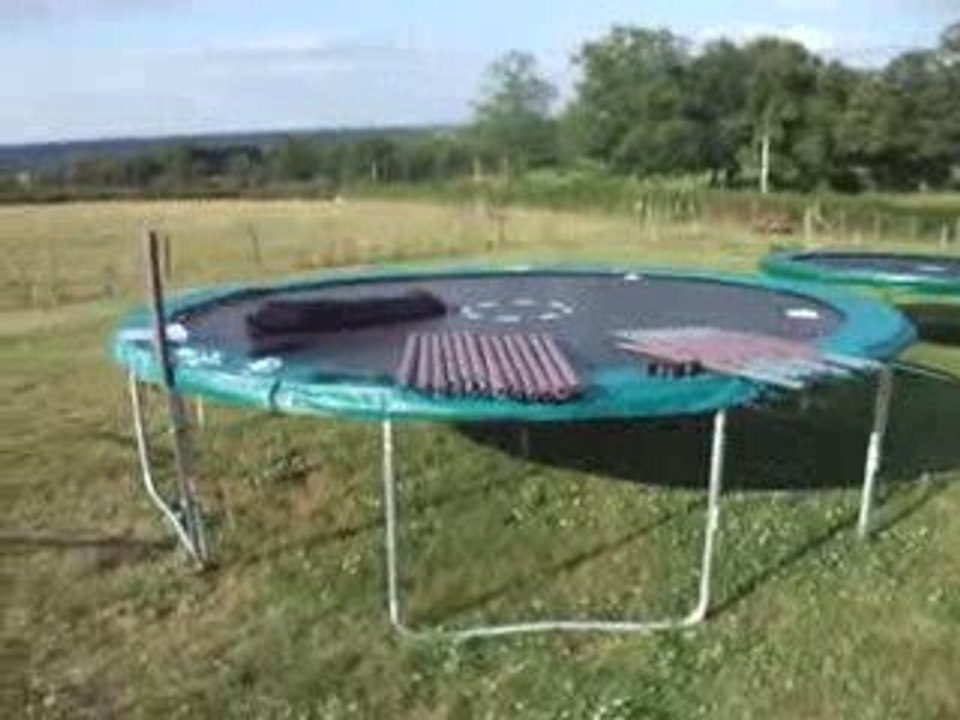 Montage filet trampoline - Vidéo Dailymotion