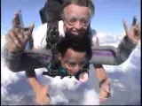 Altaf and Nigel - First Tandem Sky Dive Jump