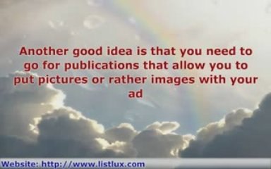 How to sell products in classifieds
