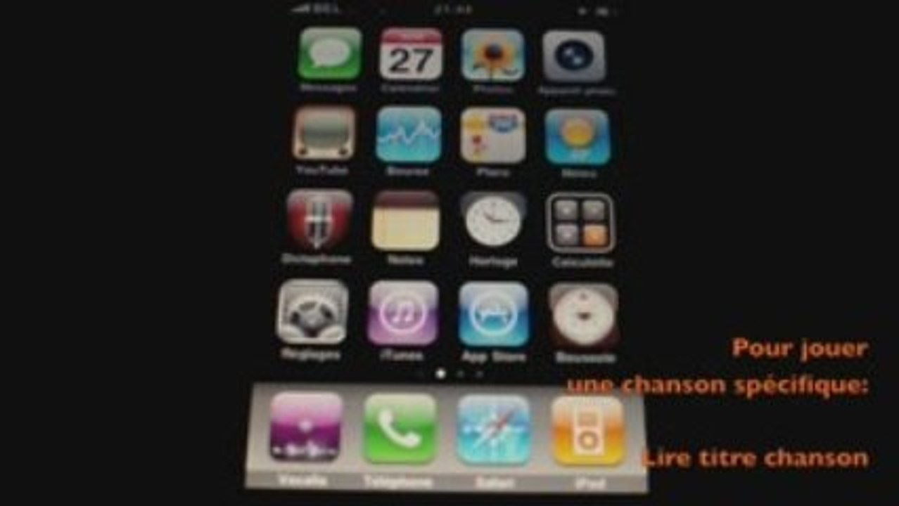 Vocalia 2.0: le Mode iPod en détail