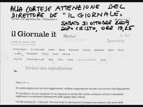AL DIRETTORE DE IL GIORNALE