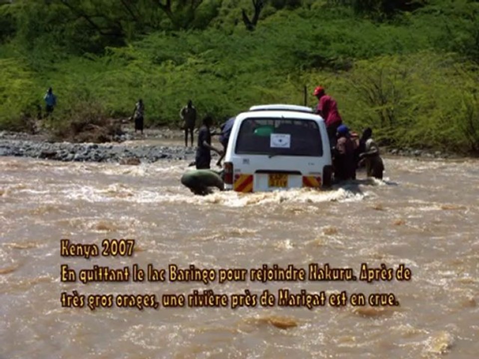 Kenya-Baringo-Crue Rivière