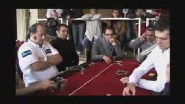 Evian Poker Open; Interview Jamel Maistriaux Day2