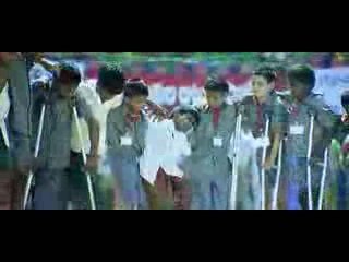 Physically challenged kids running race - Stalin