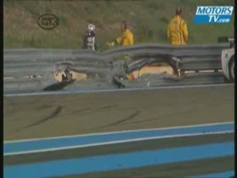 FIA GT3 série de gros crash (Paul-Ricard 2009)