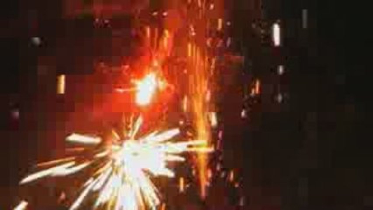 Pétard et feu d'artifice