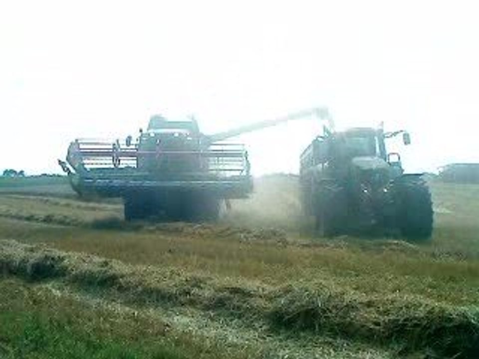 Moisson claas lexion 460