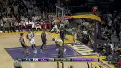 NBA Kobe gets the steal and drops it behind his back to a tr