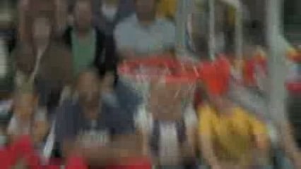 NBA Joe Johnson drains the 3-point bucket and draws the foul