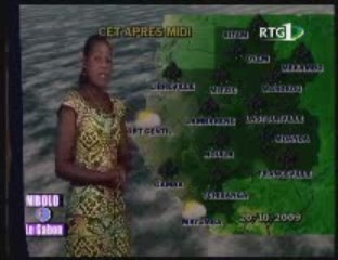 météo avec brigitte abessolo, télé matin, rtg1