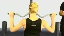 Lat Pulldown - Womens exercise videos from Maximuscle