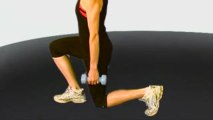 Lunges - Womens exercise training videos from Maximuscle