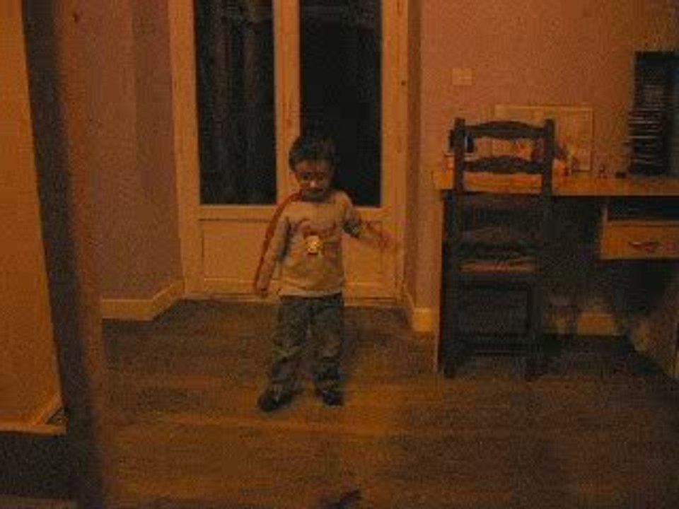 Mathys,un futur artiste en herbe?