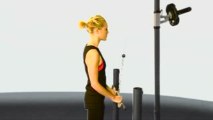 Tricep Pushdown - Womens exercise videos from Maximuscle