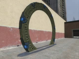 GMod : Portes des Etoiles Team Fortress ( BLU & dial lent)
