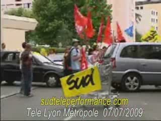 Mobilisation des salariés de TP Lyon contre le plan social