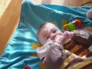 je rigole 4 mois et demi