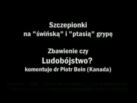 dr Piotr Bein nie szczep sie