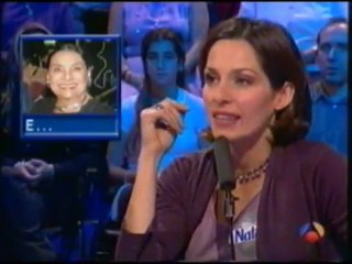 Natalia invitada en "Pasapalabra" (2000) - parte II