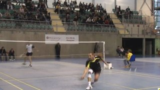 Match du Red Star Mulhouse vs Grand Synthe Badminton