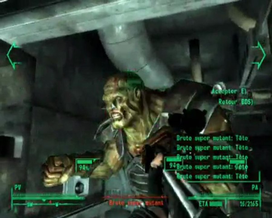 Fallout 3 (part.118) Sous-sol Jefferson Memorial