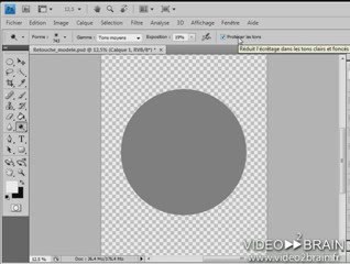 Photoshop CS4 : Densité + et Densité -