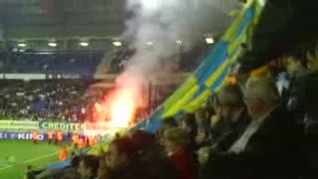 SOCHAUX - PARIS __ ENTREE DES JOUEURS