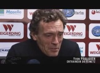 FC Metz - RC Strasbourg : réaction d'Yvon Pouliquen