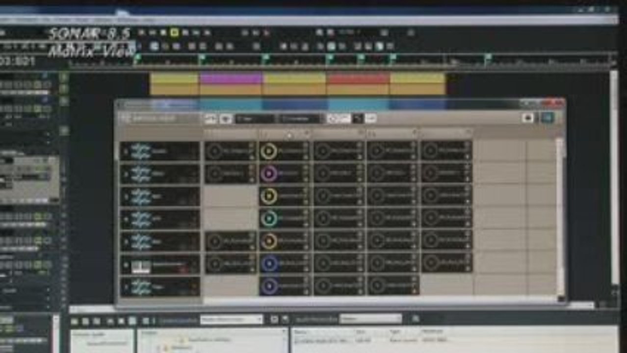Compose On The Fly with SONAR's Matrix View