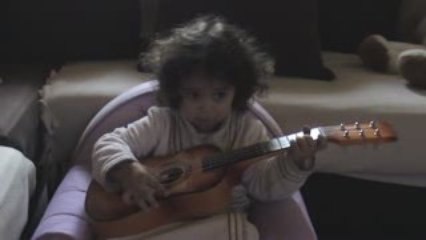 guitare & souris verte