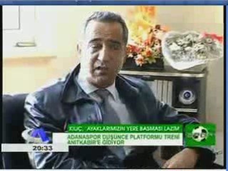 Adanaspor Düşünce Platformu Adana Ankara Treni..