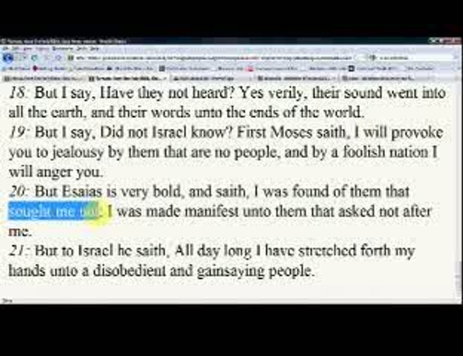 PT.6 ROMANS 11 THE OLIVE & WILD OLIVE TREE