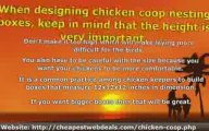 Tips For Making Chicken Coop Nesting Boxes