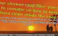 Design Considerations For Chicken Coop Floor Plans