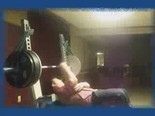 470 lb Reverse-Band Bench Press (at 205 lbs)