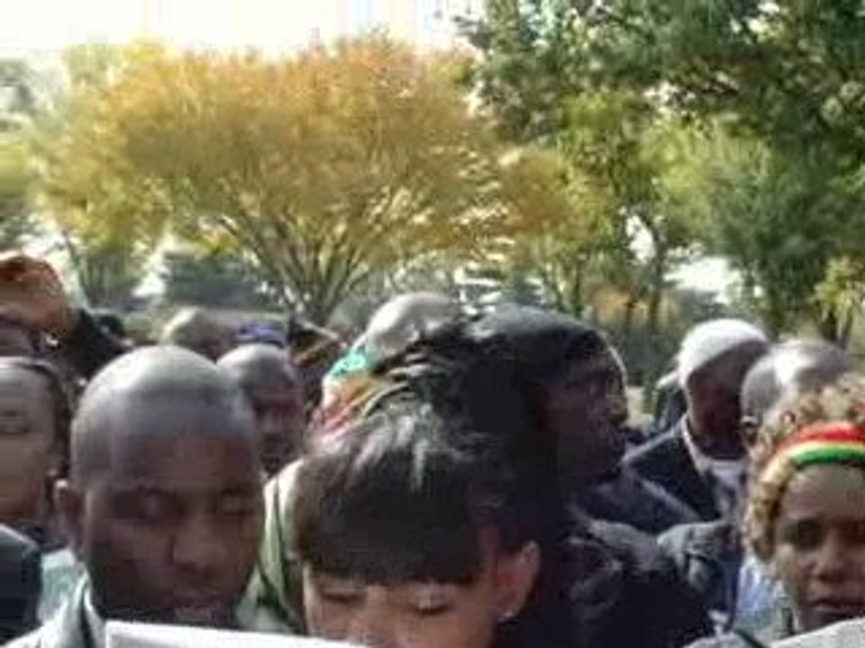 REPORTAGE: Marche des Guinéennes et Guinéens à Washington