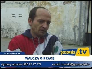 Walczą o pracę