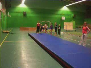 double filp audrey chrissy flip saltos et miss filp