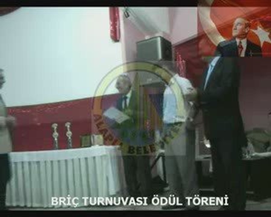CUMHURİYET KUPASI BRİÇ TURNUVASI ÖDÜL TÖRENİ