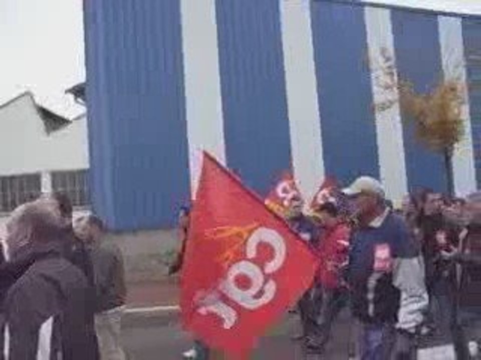Manif pour l'emploi dans la vallée du Gier
